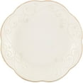 thumbnail image 2 of Lenox French Perle Dessert Plates, White, Set of 4, 2 of 6