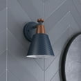 thumbnail image 3 of Aiwen Cone Shade Blue Wall Sconce for Living Room Bedroom Doorway Kitchen, 3 of 9