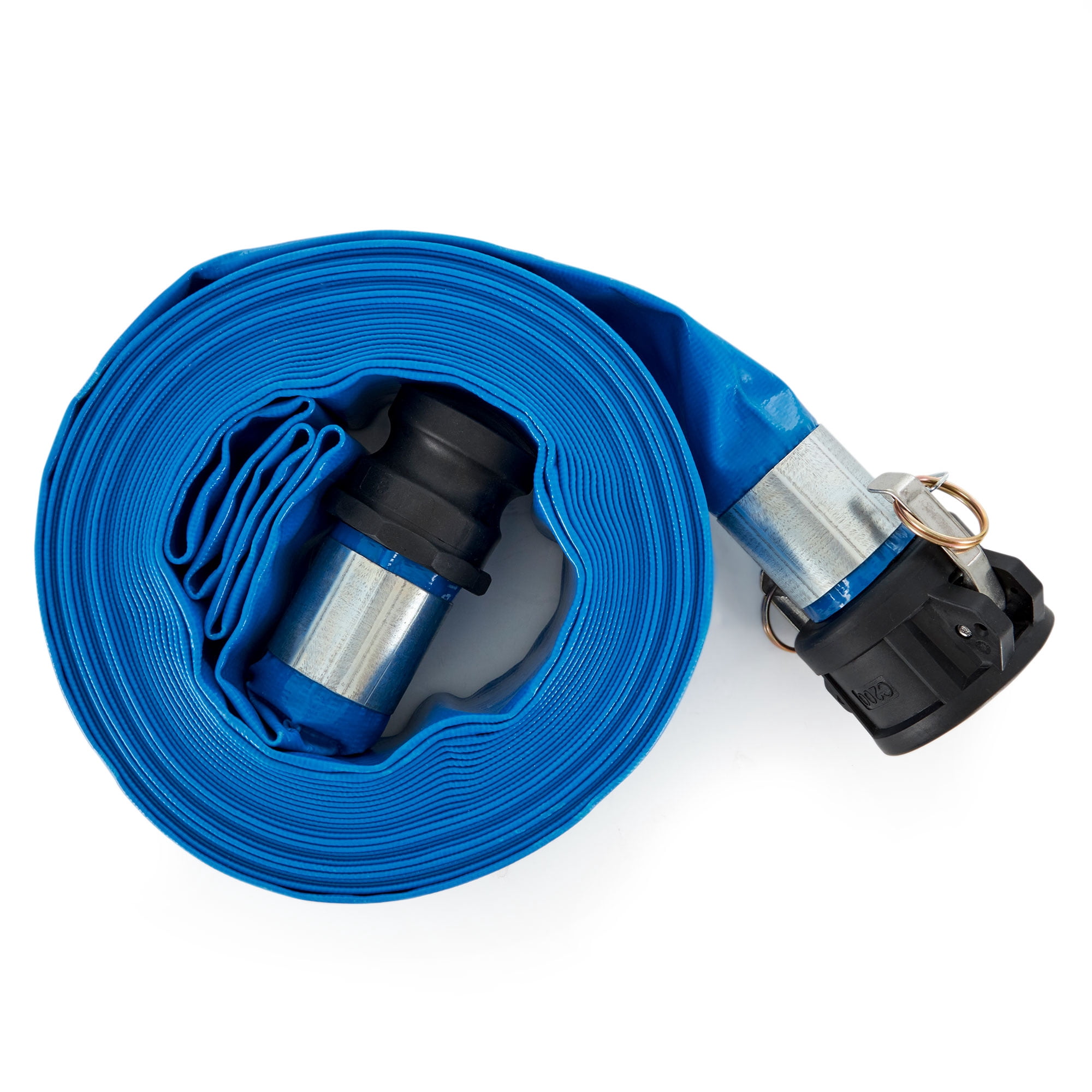 Apache 98138049 PVC Lay Flat Hoses 2 In Diameter 50 Ft, 70 psi (3 Pack)