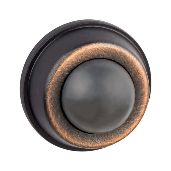 Sure-Loc Ds12 1" Wall Mounted Concave Bumper Door Stop - Bronze