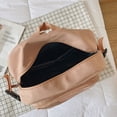 thumbnail image 3 of Youth Fashion Simple Solid Color School Bag High Capacity Organizer Travel Students Backpack Rucksack Leisure Campus Bag  백팩, 3 of 7