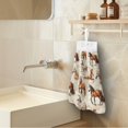 thumbnail image 3 of SEANATIVE Western Horse Hanging Hand Towels for Kitchen Decorative Set of 3 Quick Dry Hand Towels for Bathroom Breathable Tie Towel with Hanging Loop Fast Drying Hang Towel, 3 of 7