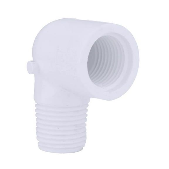 Charlotte Pipe PVC 02307 0600HA 90 Degree Street Elbow, White