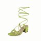 thumbnail image 1 of Tacón Para Mujer CASTALIA 213-85 Verde Tira Ajustable, 1 of 3