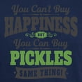 thumbnail image 3 of CafePress - Pickles Happiness Light T Shirt - Men's Classic Graphic Cotton T-Shirt, 3 of 4