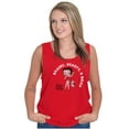 thumbnail image 5 of Brains Beauty & Betty Boop Cartoon Tank Top Tee Shirt Women Brisco Brands S, 5 of 6