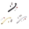 thumbnail image 3 of Sonducket Para Bigsby Guitarra eléctrica Metal Tremolo Vibrato Bridge Tailpiece Parts Accesorios para instrumentos musicales plata, 3 of 6