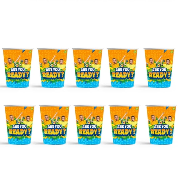 Vlad and Niki Birthday Party Supplies Cups Tableware Disposable Paper Mouthwash Drinking Cups