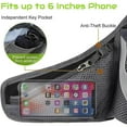 thumbnail image 4 of Running Belt for Fitness Enthusiasts, Water Resistant Material Ensures Dry Storage, Reflective Strip for Enhanced Night Visibility, Adjustable Waist for Custom Fit, 4 of 5