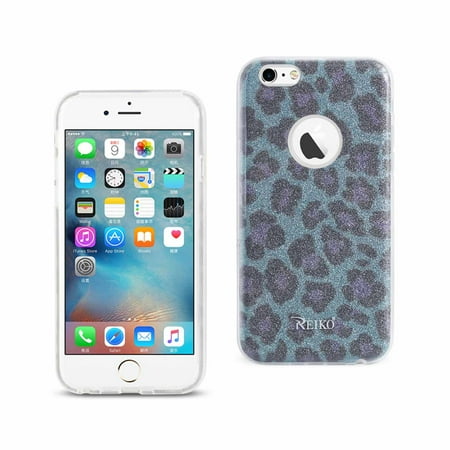Glitter Leopard - IPHONE 6/ 6S SHINE GLITTER SHIMMER LEOPARD HYBRID CASE