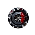 thumbnail image 3 of Reloj de pared 2D, reloj decorativo con números grandes, diseño artístico y vintage. 25 cm de diámetro, 3 of 8