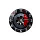 thumbnail image 3 of Reloj de pared 2D, reloj decorativo con números grandes, diseño artístico y vintage. 25 cm de diámetro, 3 of 8