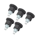 thumbnail image 1 of Exercise Bike Pin Knobs, Plastic Shell M10 Pull Pin Knob 5PCS 25mm  For Strength Equipment, 1 of 8