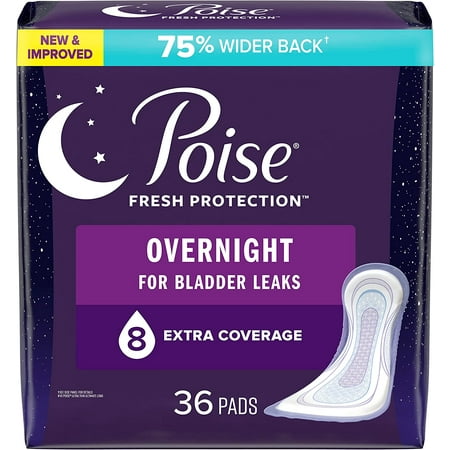 Poise Incontinence Pads for Women/Bladder Leakage Pads/Bladder Control