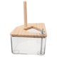 thumbnail image 1 of KAKOWELY Caja nido para pájaros, nidos de cría para periquitos, casa de pájaros de acrílico, caja de cría para loros, 1 of 4