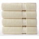 thumbnail image 1 of Toalla COTTON CRAFT, paquete de 4 unidades, 76 x 137 cm, 580 g/m², color marfil, 1 of 9