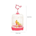 thumbnail image 2 of Weiweiguan Artificial Bird Toy Singing Bird Toy Voice Control Bird Plaything with Light and Sound, 2 of 7