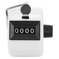thumbnail image 2 of Hand Tally Counter, 4 Digit Display Mechanical Handheld Pitch Counter Clicker Counter Plastic Shell Knob Reset Handheld Counting Tool with Hook for Row People Sport School, 2 of 7
