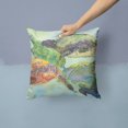 thumbnail image 2 of Carolines Treasures 8549PW1414 Turtle Fabric Decorative Pillow 14HX14W multicolor, 2 of 4