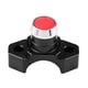 thumbnail image 4 of Interrupteur de réinitialisation automatique pour guidon de moto, 22 mm, en alliage d'aluminium CNC, noir, 4 of 4