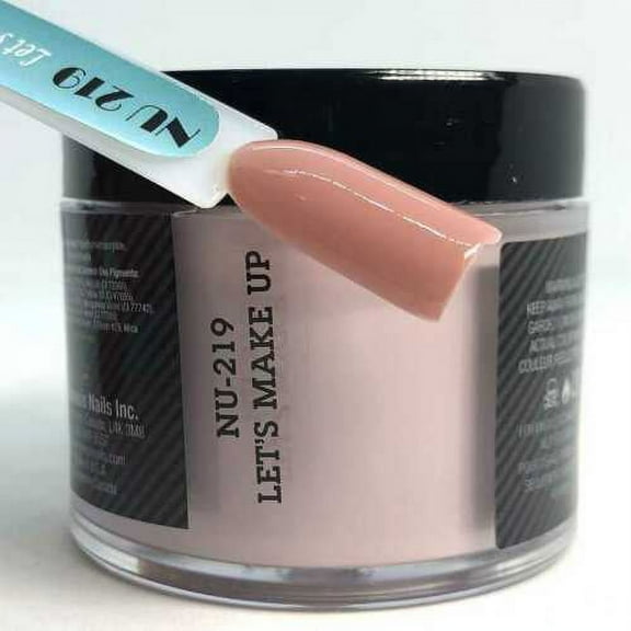 NUGENESIS Manicure Nail Dipping Color Powder 1.5oz/jar - NU219 Let's Make Up