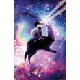 thumbnail image 4 of James Booker - Laser Space Cat Llama Wall Poster with Pushpins, 22.375" x 34", 4 of 6