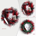 thumbnail image 4 of Halloween Wreath Outdoor Indoor, Decorations Creative Scary Party, 4 of 5