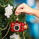 thumbnail image 5 of Adornos navideños, juego de 2 gorros navideños y bastones de carameloDecoraciones navideñasColgantes pequeños, 5 of 5