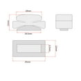 thumbnail image 3 of OULII 5Pack Red Rubber Plectrum Clamp for Guitar Pick Holders and Everyday Use, 3 of 4