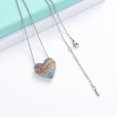 thumbnail image 6 of Heart Crystal Urn Necklace for Ashes Heart Cremation Jewelry Urn Necklace for Ashes Loss Loved Ones Funeral Keepsake Memorial Pendant for Women, 6 of 8