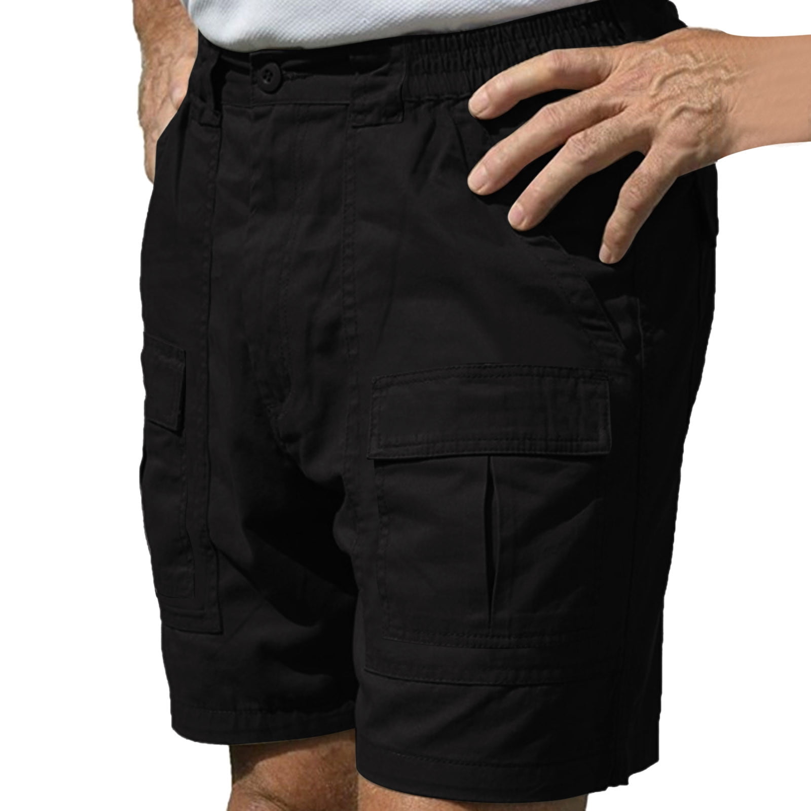 Outfmvch cargo pants for men Fashion Multi Pocket Zipper Buckle Outdoor ...