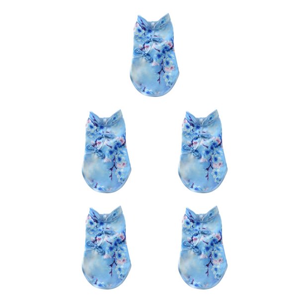 Greeniant Ropa para mascotas Vestidos suaves Ropa para mascotas de estilo chino Cheongsam Trajes de encantador Disfraces para verano L Tipo 5 L, tipo 5 5Conjunto