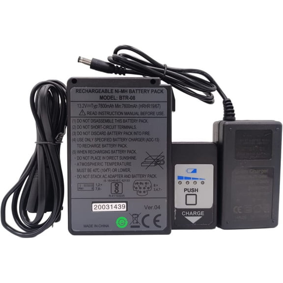 Fujikura Fusion Splicer FSM-60S BTR-08 Battery Pack 13.2V 7800mAh for 18S 60R with Charger