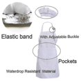 thumbnail image 4 of 10-piece Children's Apron And Chef Hat Set Adjustable Children's Kitchen Apron For Cooking And Paint, 4 of 5