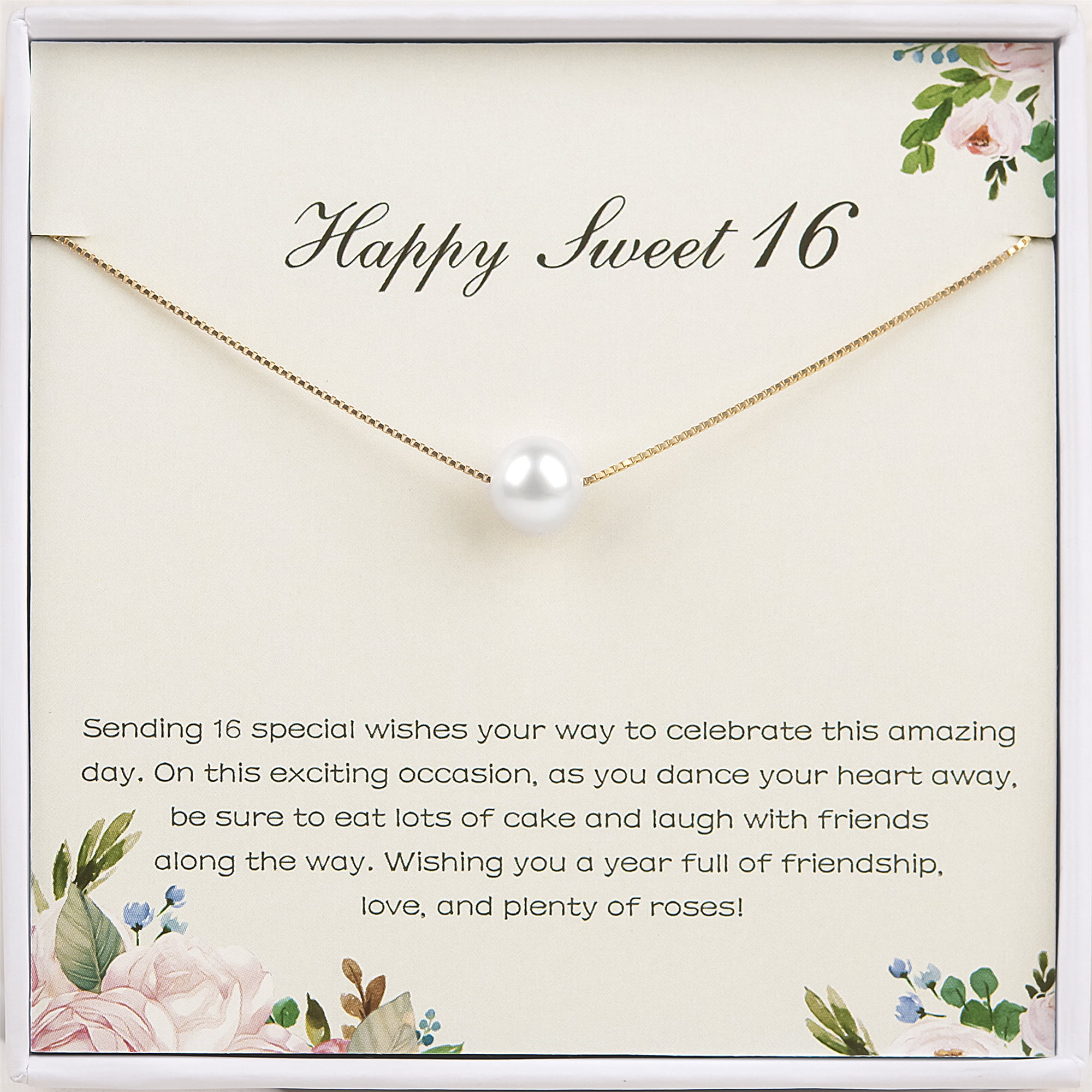 Cute Love Wish Pearl Fashion Jewelry Pendant Necklace Merry Christmas Kit Gift 