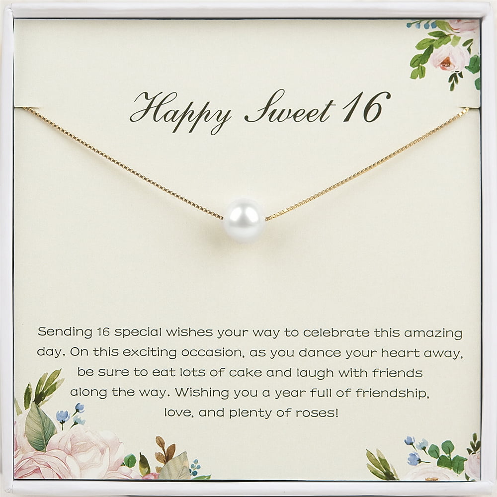 Anavia Anavia Happy Sweet 16 Gift for Daughter, 16th Birthday Gift for Niece, Birthday Gift