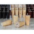 thumbnail image 2 of 4 Piezas Patas de Muebles de 200 mm de Hechas de Maciza Accesorios de Reemplazo para Sofá Natural 10cm H BLESIY Patas de madera para sofá, 2 of 6