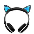 thumbnail image 2 of TechComm K7 LED Headphones with Pointy Cat Ears and Spare Battery, 2 of 8