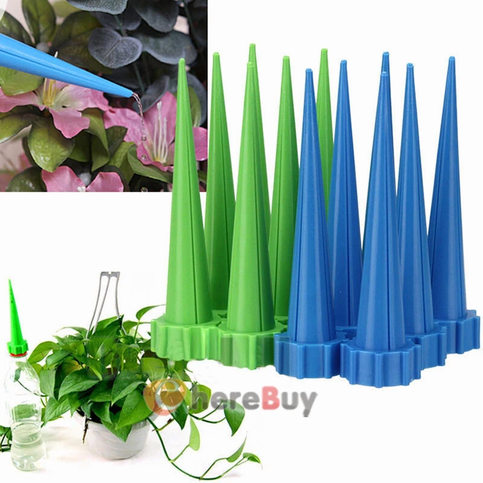 PURELY- 12X Drip Irrigation System Kit Drippers Self Watering Spikes Plant Flower Garden