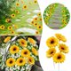 thumbnail image 3 of 5 Pcs Girasol Jardín Estaca Durable Pot Estacas Decorativas Patio Arte, 3 of 8