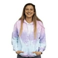 thumbnail image 3 of Colortone  Rainbow Tie Dye Pullover Hoodie, 3 of 4