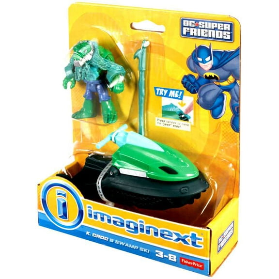 Imaginext DC Super Friends K. Croc Swamp Ski