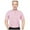 Pink, variant on Monterey Club Men's Microfiber Solid Tailored Collar Short Sleeve Golf Polo Shirt #5060