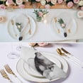 thumbnail image 2 of Cloth Napkins Set of 4 - 20x20 Inches, Funny Cat Washable Reusable Table Napkins, Modern Abstract Cute Animals on Toilets Artwork Soft & Absortbent Dining Napkin for Party Wedding Hotel Restaurant, 2 of 8