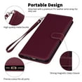 thumbnail image 6 of Dteck Wallet case for Samsung Galaxy A32 4G, PU Leather Wallet case with Handstrap Kickstand Card Slots Magnetic Shockproof Flip Case For Samsung Galaxy A32 4G,Brown, 6 of 6