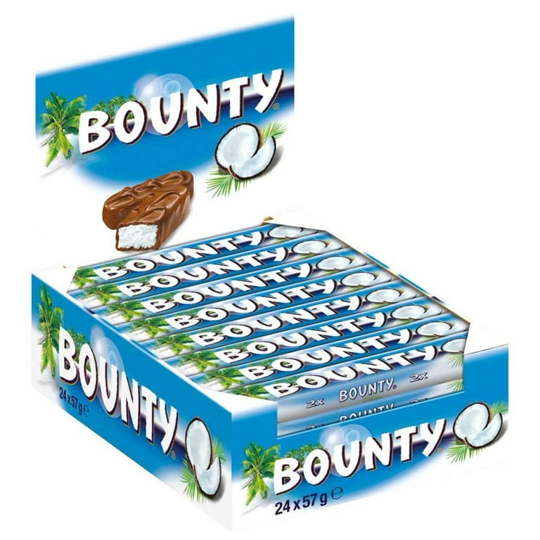 Bounty Coconut Milk Chocolate Bar 57g (Mars) – MezeHub