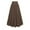 Coffee, variant on Victorian Skirts for Women Vintage Renaissance Pleated Floor Length High Waisted Flowy Long Skirt