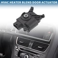 thumbnail image 3 of Unique Bargains HVAC Heater Blend Air Door Control Actuator Replacement No.5Q0907511 for Volkswagen 2014-18 Plastic, 3 of 6