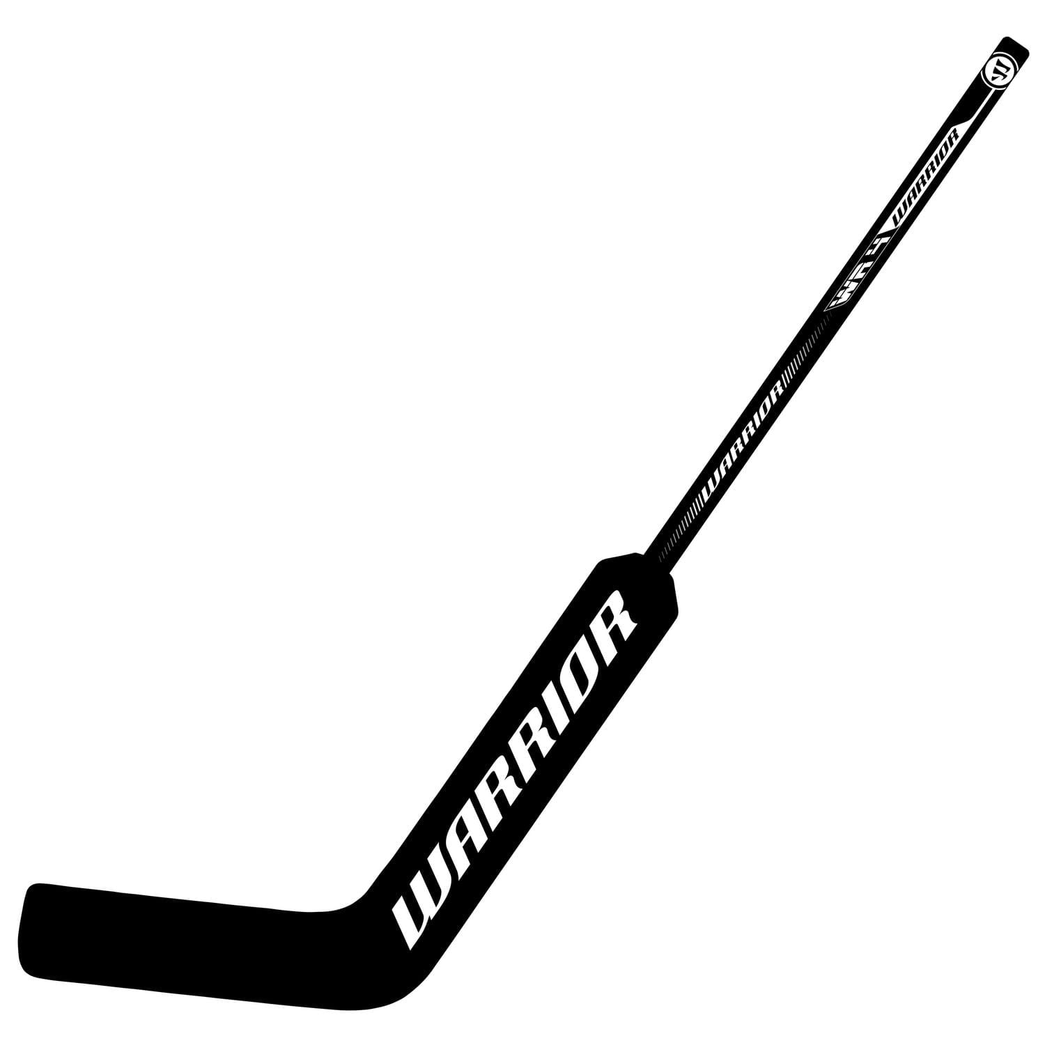 Warrior Hockey Goalie Stick - Youth/Junior - Wood - 18" Paddle, Regular Flex