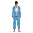thumbnail image 4 of FORMRS Onesies Pajama for Adults Unisex Hoodie Winter Jumpsuit One Piece Sleepwear, Sizes S-2XL, Ice Cream Cat, 4 of 7